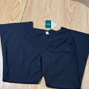 HALARA Black Flare Women's Pants yoga pants 1X